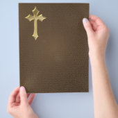 Christelijk kruis flyer (Hand)