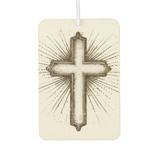 Christelijk Kruis Gebed ter Bescherming van het Ge Luchtverfrisser