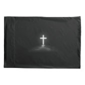 Christelijk kruis in de vuist kussensloop (Achterkant)