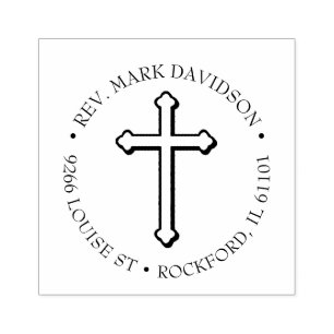 Christelijk Kruis Jezus Christus Kruisbeeld Religi Rubberstempel