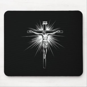 Christelijk Kruis Jezus Christus Mannen Vrouwen Ch Muismat