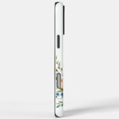 Christelijk kruis met levendige bloemschikken Case-Mate iPhone case (Achterkant / Rechts)