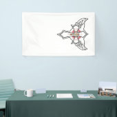 Christelijk kruis spandoek (Beurs)