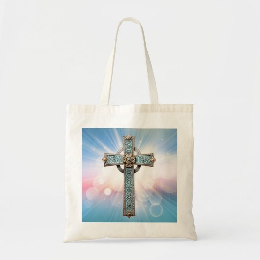  Christelijk Kruis Tote Bag (Voorkant)