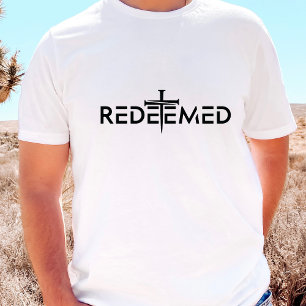 Christelijk Kruis Verlost Tri-Blend Shirt