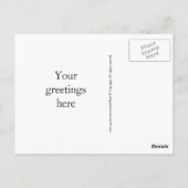 Christelijk kruisje briefkaart (Achterkant)