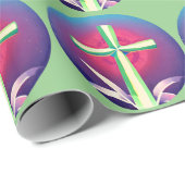 Christelijk kruisje cadeaupapier (Rol Hoek)