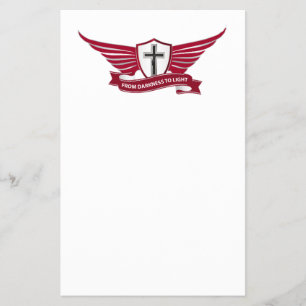 Christelijk kruisje flyer