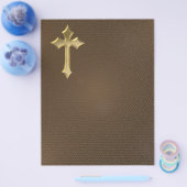 Christelijk kruisje flyer (Enkel)