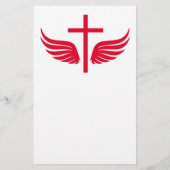 Christelijk kruisje flyer (Achterkant)