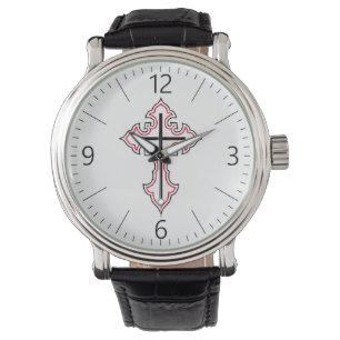 Christelijk kruisje horloge