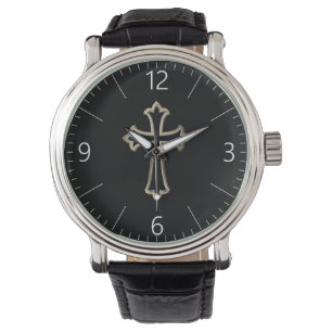 Christelijk kruisje horloge