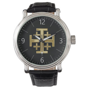 Christelijk kruisje horloge