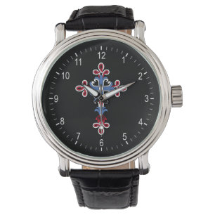 Christelijk kruisje horloge