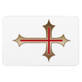 Christelijk kruisje magneet (Horizontaal)