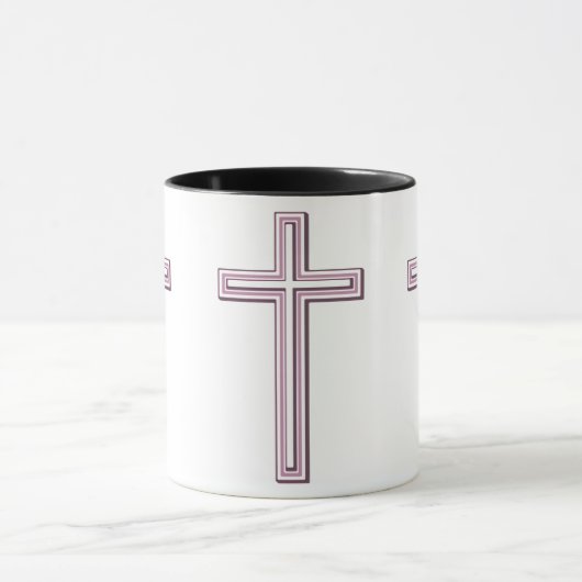 Christelijk kruisje mok (Midden)