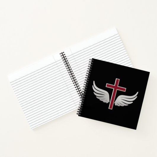 Christelijk kruisje notitieboek (Binnen)