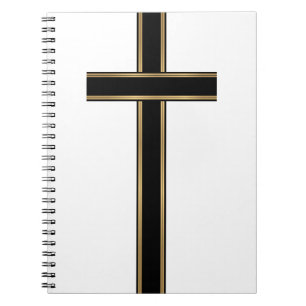 Christelijk kruisje notitieboek