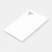 Christelijk kruisje post-it® notes (Schuin)