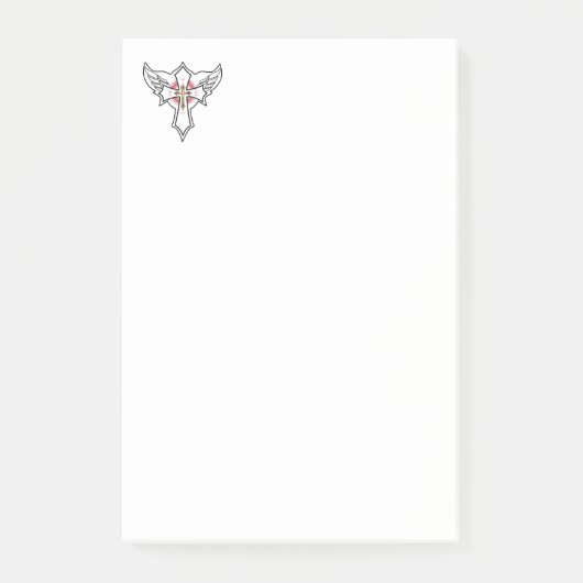 Christelijk kruisje post-it® notes (Voorkant)
