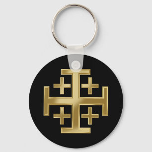 Christelijk kruisje sleutelhanger