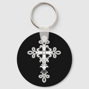 Christelijk kruisje sleutelhanger