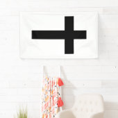 Christelijk kruisje spandoek (Insitu)