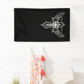 Christelijk kruisje spandoek (Insitu)