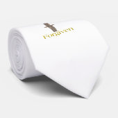 Christelijk kruisje stropdas (Opgerold)