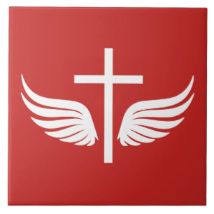 Christelijk kruisje tegeltje
