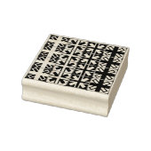 Christelijk kruispatroon 2 	rubberstempel (Stempel)