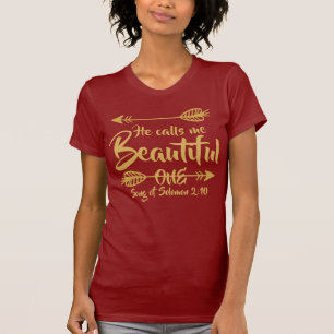 Christelijk lied van de Bijbel van Solomon T-shirt