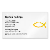 Christelijk Magnetisch Visitekaartje (Voorkant)