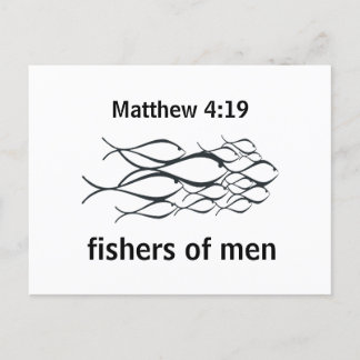 Christelijk | Matteüs 4:19 Briefkaart