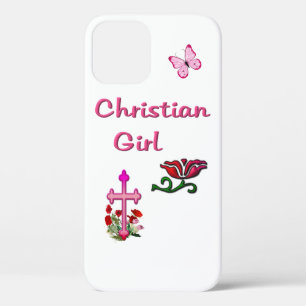 Christelijk meisje iPhone 12 pro hoesje