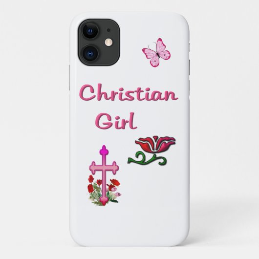Christelijk meisje Case-Mate iPhone case (Achterkant)