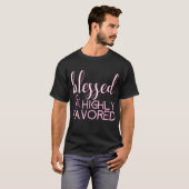 Christelijk met hoge favoriet t-shirt (Voorkant volledig)