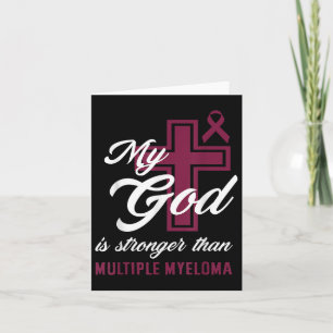 Christelijk mijn God is sterker dan multipel myelo Kaart
