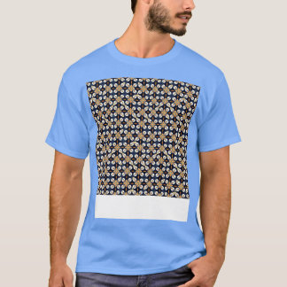 Christelijk Naadloos Patroon Mozaïek Religie Evang T-shirt