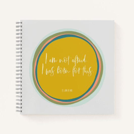 Christelijk Notitieboek | St Joan of Arc (Voorkant)