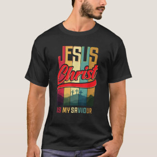 Christelijk ontwerp Jesus Christ Is My Savior and  T-shirt