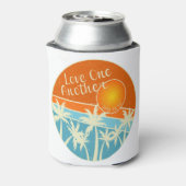 Christelijk ontwerp 'Liefde voor elkaar' Blikjeskoeler (Blikje Achterkant)