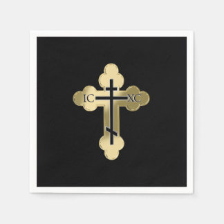 Christelijk-orthodox kruis servet