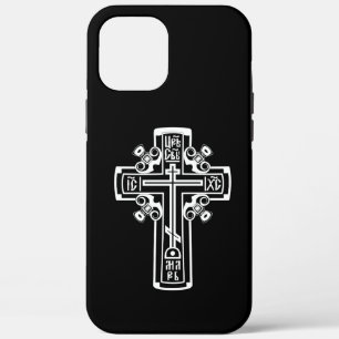 Christelijk orthodoxe kruis iPhone 12 pro max hoesje
