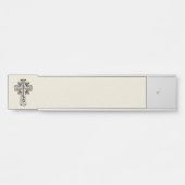 Christelijk orthodoxe kruis deurbordje (Voorkant)