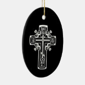 Christelijk orthodoxe kruis keramisch ornament (Rechts)