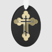 Christelijk orthodoxe kruis ornament (achterkant)