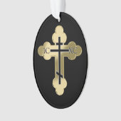 Christelijk orthodoxe kruis ornament (voorkant)