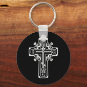 Christelijk orthodoxe kruis sleutelhanger (Voorkant)
