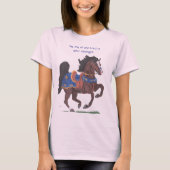Christelijk paard T-shirt (Voorkant)